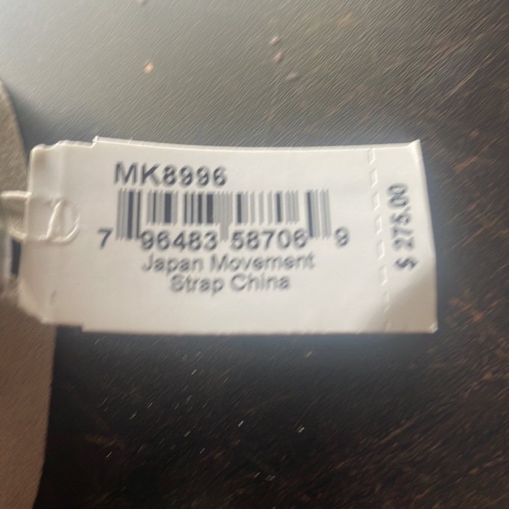 Michael Kors Tachymeter Navy Blue Face Watch - Picture 5 of 5